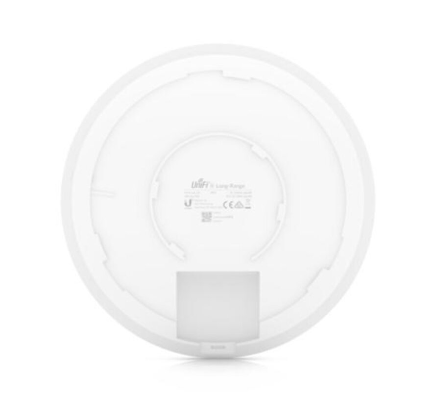 UniFi U6 Long‑Range | WiFi 6 Access Point | 3000 Mbit/s | PoE+ | Inclusief Montagebeugel