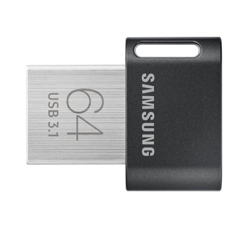 Samsung MUF-64AB USB flash drive 64 GB USB Type-A 3.2 Gen 1 (3.1 Gen 1) Grijs, Zilver