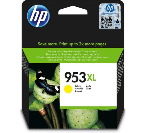 Hewlett Packard HP 953XL | Originele High-Capacity Gele Inktcartridge
