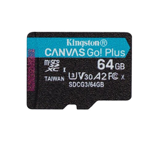 Kingston Technology Canvas Go! Plus 64 GB MicroSD UHS-I Klasse 10