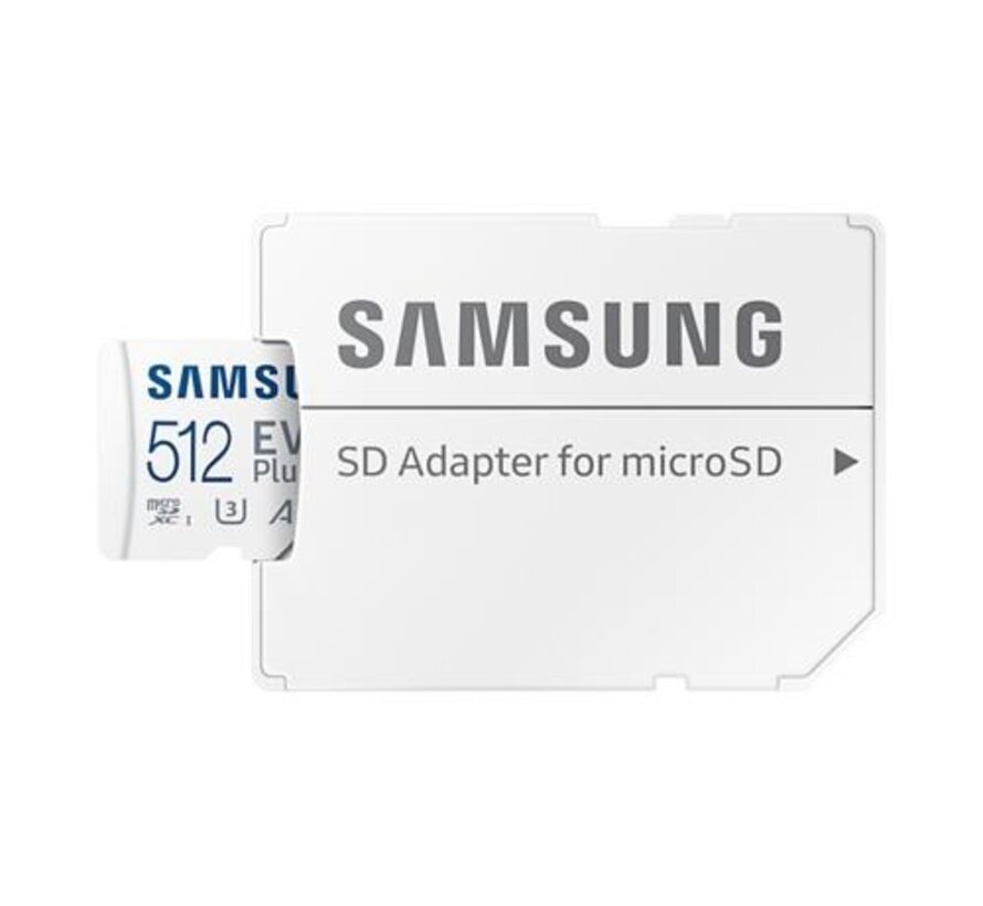 EVO Plus | MicroSDXC | 512GB | Class 10 | UHS-I U3