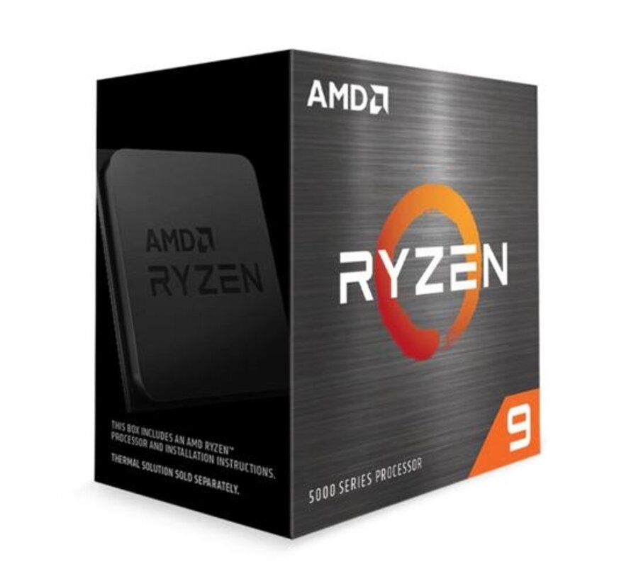Ryzen 9 5900X | 12 Core | 3,7GHz (4,8GHz Turbo) | AM4 | Processor | CPU