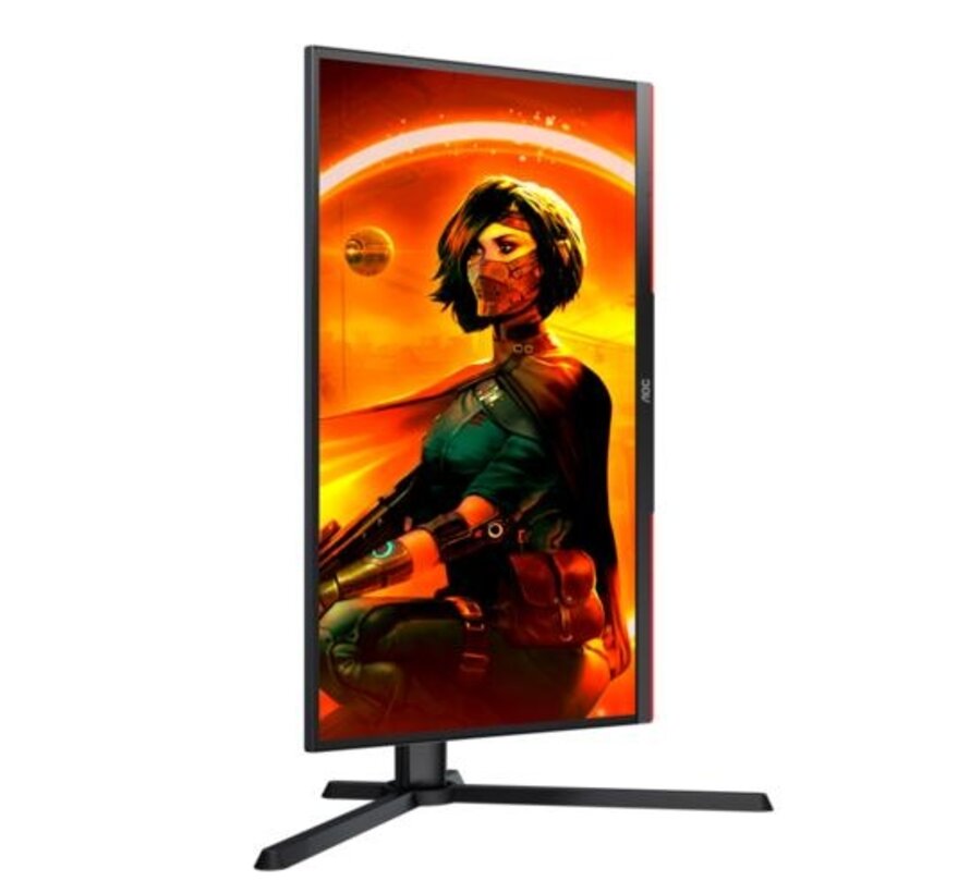 25G3ZM/BK computer monitor 62,2 cm (24.5") 1920 x 1080 Pixels Full HD Zwart, Rood