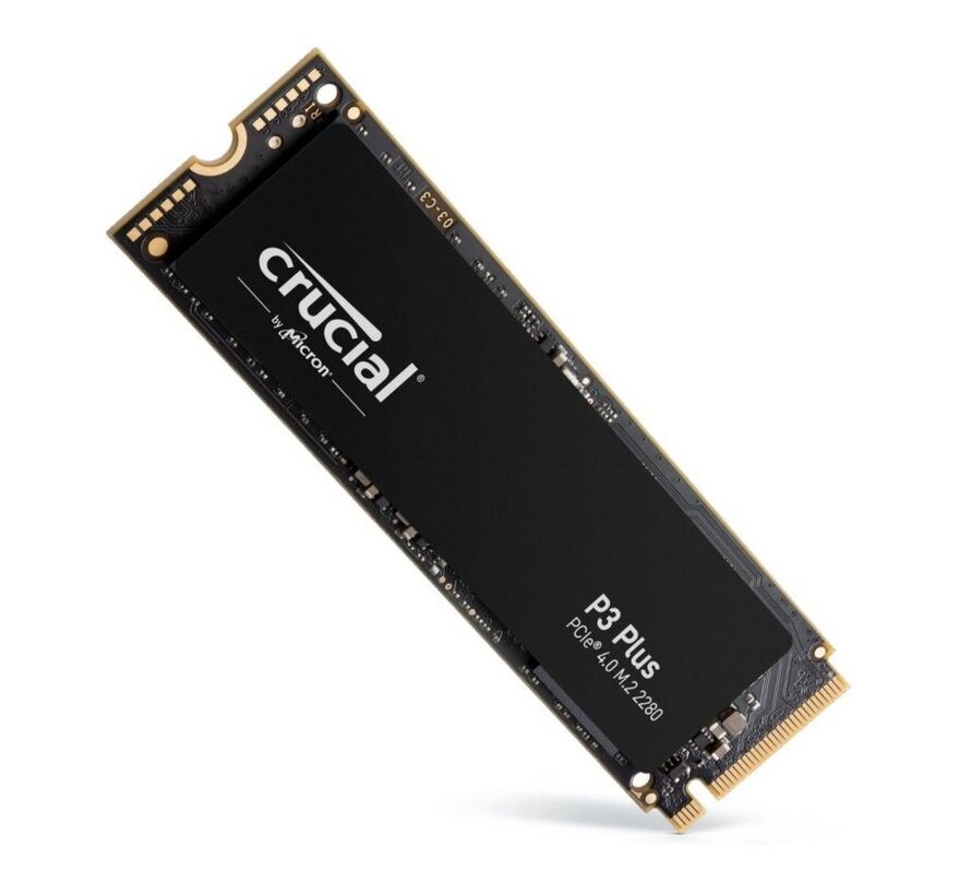 P3 Plus | 1TB NVMe SSD | M.2 | Gen4 | 5.000MB/s Lezen | 3.600MB/s Schrijven