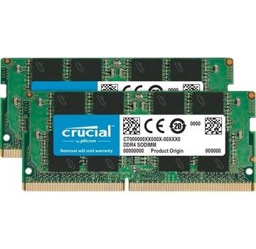 Crucial CT2K8G4SFRA32A geheugenmodule 16 GB 2 x 8 GB DDR4 3200 MHz