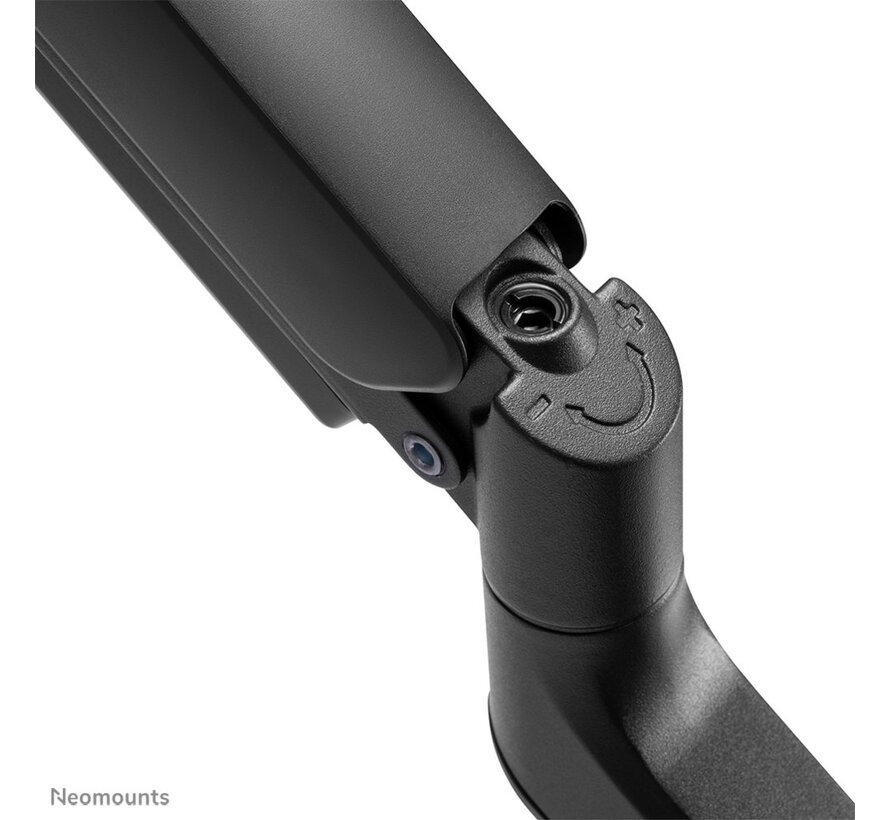 Neomounts  DS75-450BL2 | In Hoogte Verstelbare Monitor-bureaubeugel | Tot 32" | Max 8kg | VESA 100x100 | 2 Monitoren