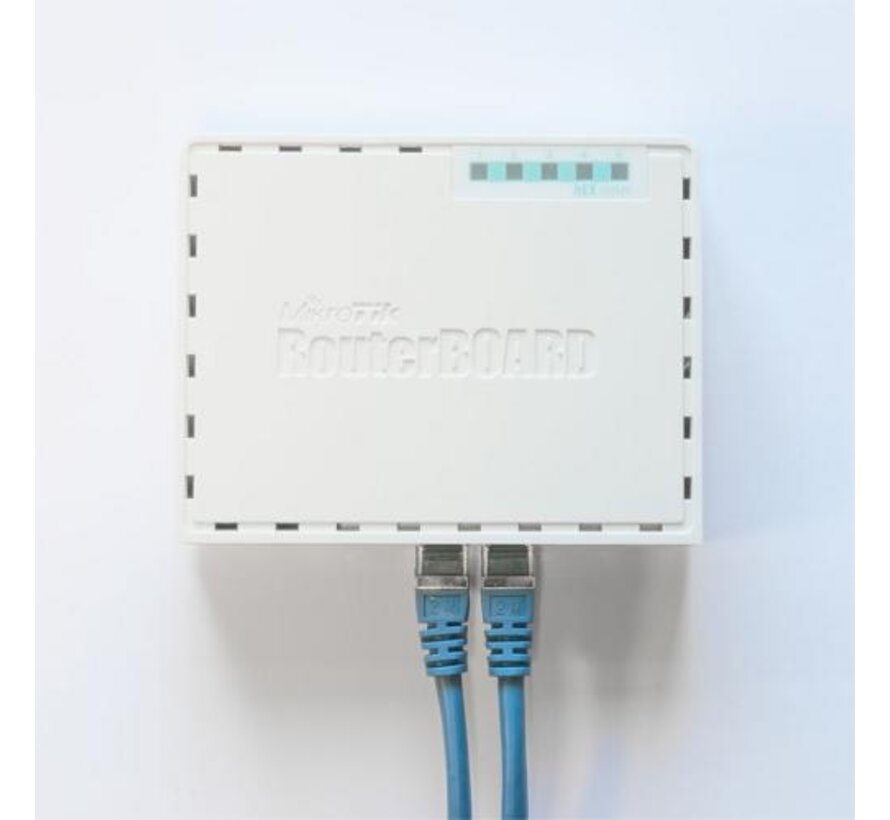 hEX RB750Gr3 | Ethernet LAN Router | 5× Gigabit | Dual-Core 880 MHz | 256 MB RAM | RouterOS L4