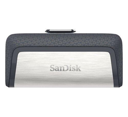 Sandisk SanDisk Ultra Dual Drive USB Type-C USB flash drive 32 GB USB Type-A / USB Type-C 3.2 Gen 1 (3.1 Gen 1) Zwart, Zilver