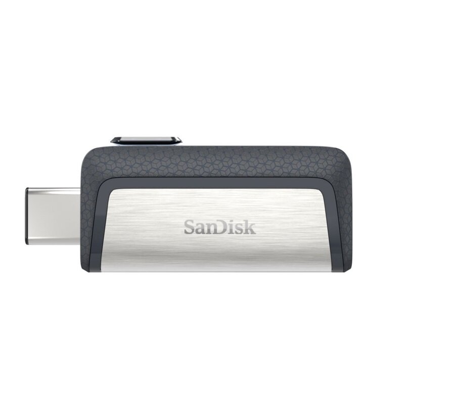 SanDisk Ultra Dual Drive USB Type-C USB flash drive 32 GB USB Type-A / USB Type-C 3.2 Gen 1 (3.1 Gen 1) Zwart, Zilver
