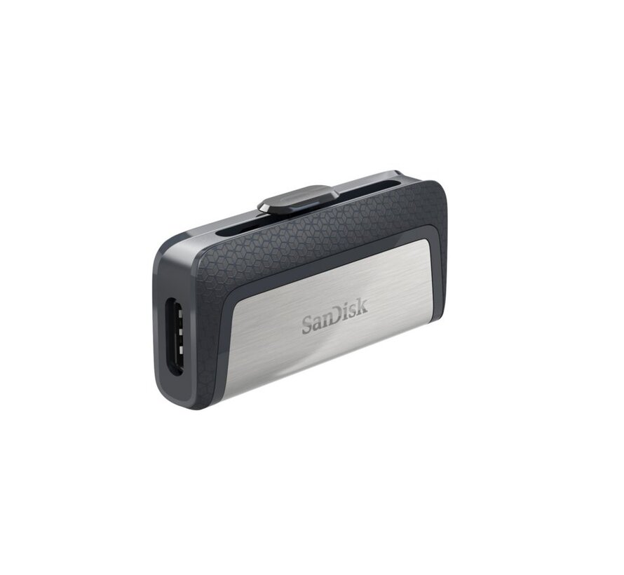 SanDisk Ultra Dual Drive USB Type-C USB flash drive 32 GB USB Type-A / USB Type-C 3.2 Gen 1 (3.1 Gen 1) Zwart, Zilver