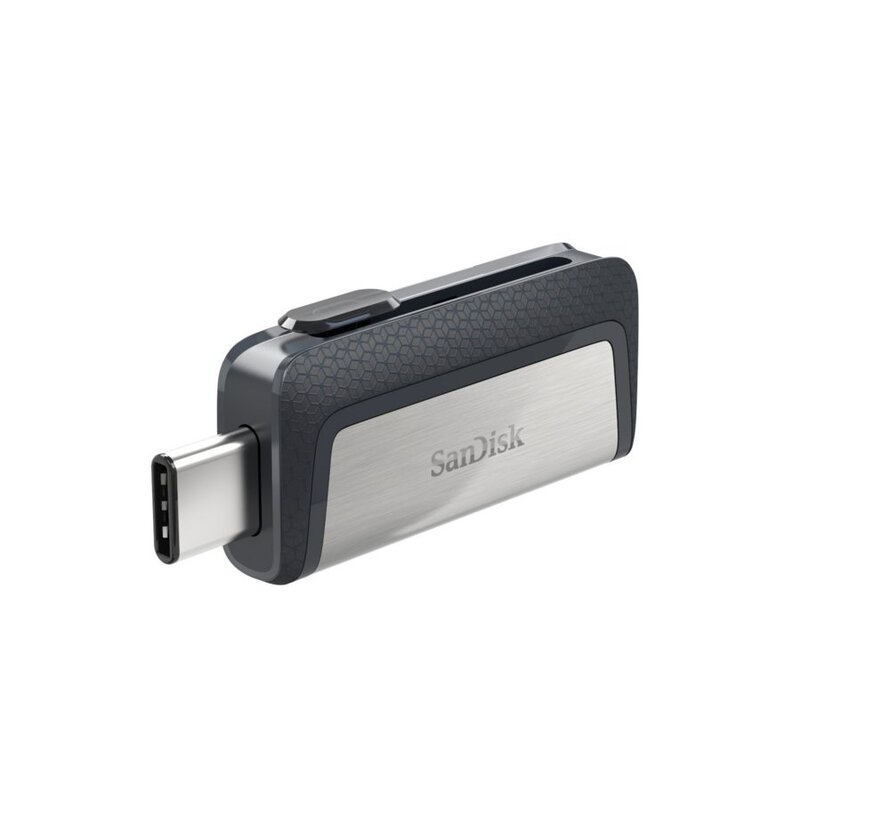 SanDisk Ultra Dual Drive USB Type-C USB flash drive 32 GB USB Type-A / USB Type-C 3.2 Gen 1 (3.1 Gen 1) Zwart, Zilver
