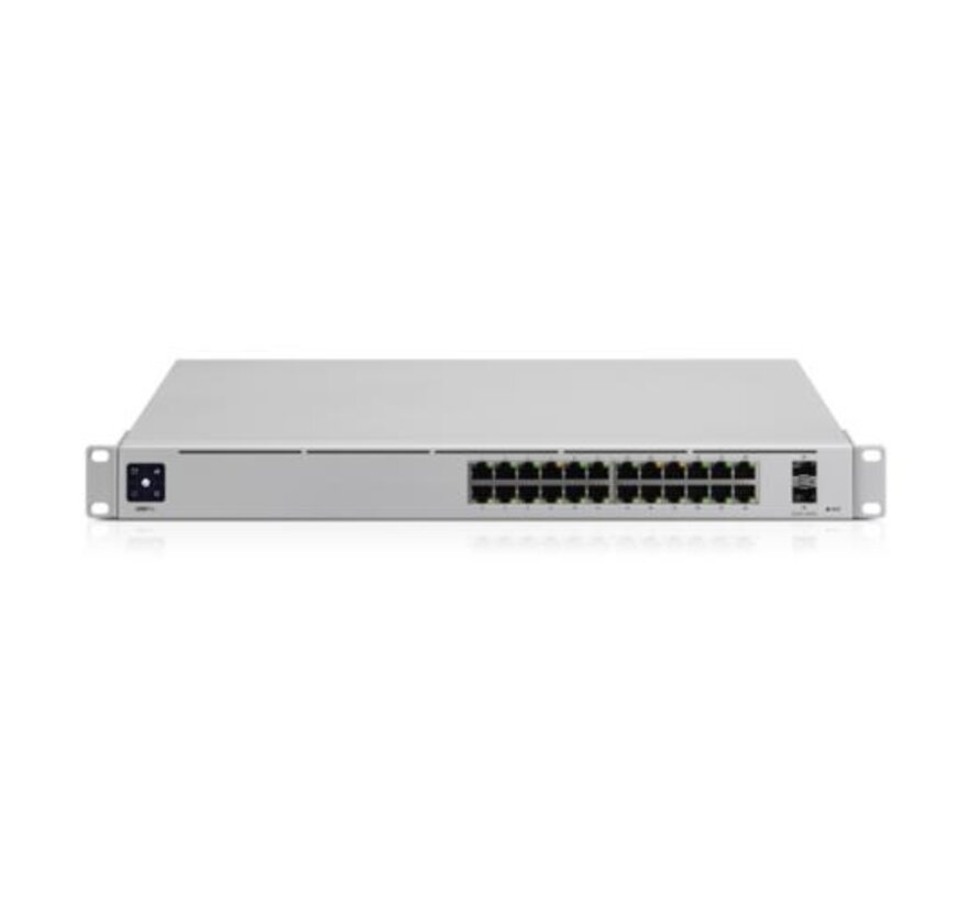 UniFi USW-PRO-24 netwerk-switch Managed L2/L3 Gigabit Ethernet (10/100/1000) Zilver