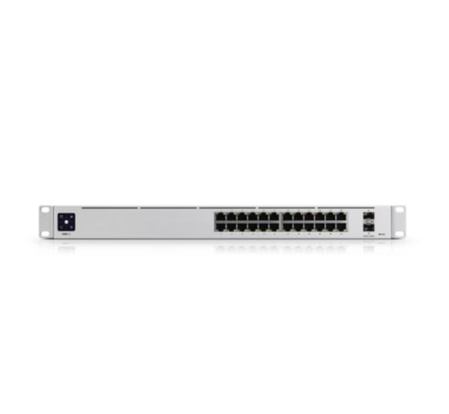 UniFi USW-PRO-24 netwerk-switch Managed L2/L3 Gigabit Ethernet (10/100/1000) Zilver
