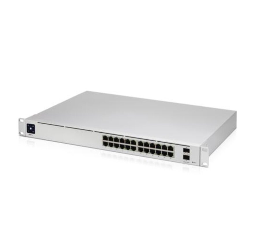 UniFi USW-PRO-24 netwerk-switch Managed L2/L3 Gigabit Ethernet (10/100/1000) Zilver