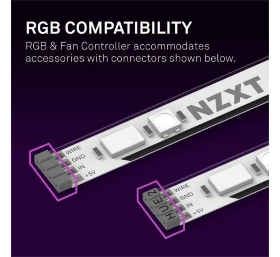 AC-2RGBC-B1 | RGB & Fan Controller | 3 ventilatorkanalen