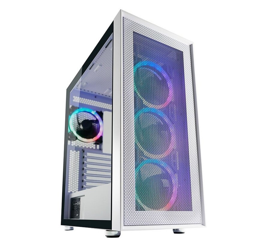 White Wanderer X RGB | Midi Tower Case | Wit