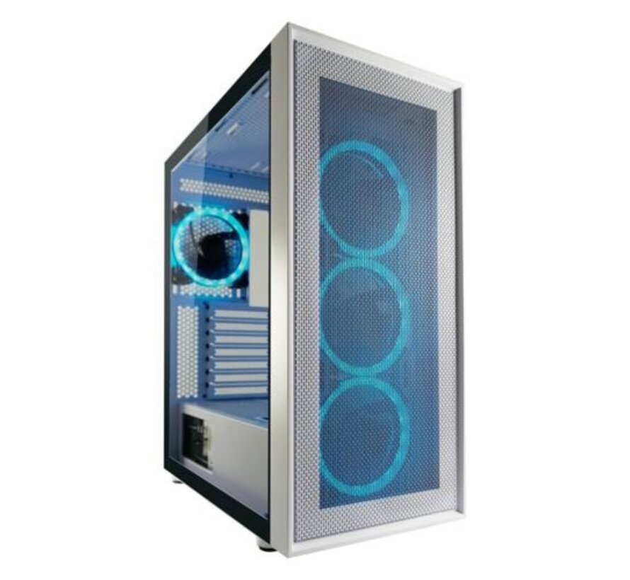 White Wanderer X RGB | Midi Tower Case | Wit