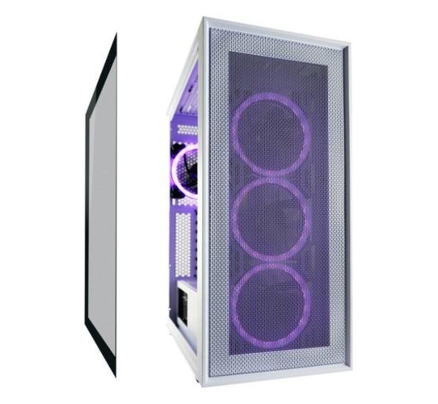 White Wanderer X RGB | Midi Tower Case | Wit