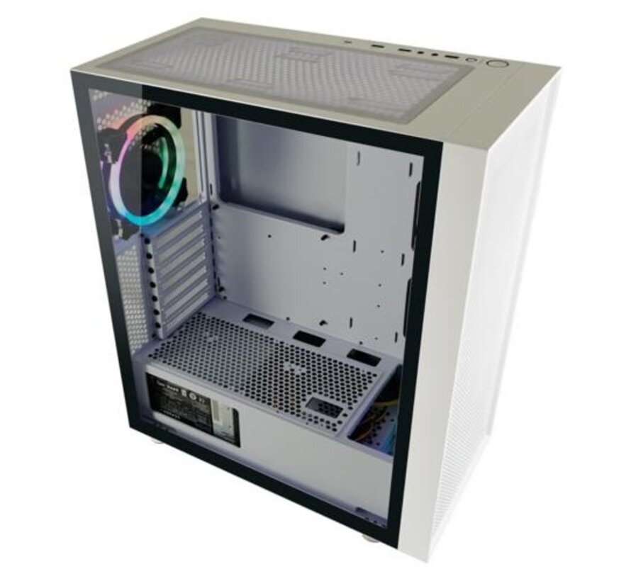 White Wanderer X RGB | Midi Tower Case | Wit