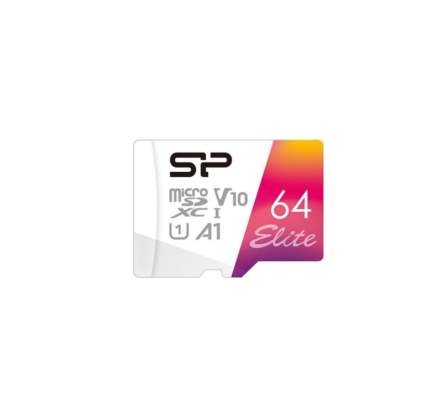 Elite | MicroSDXC | 64GB | Class 10 | UHS-I U1
