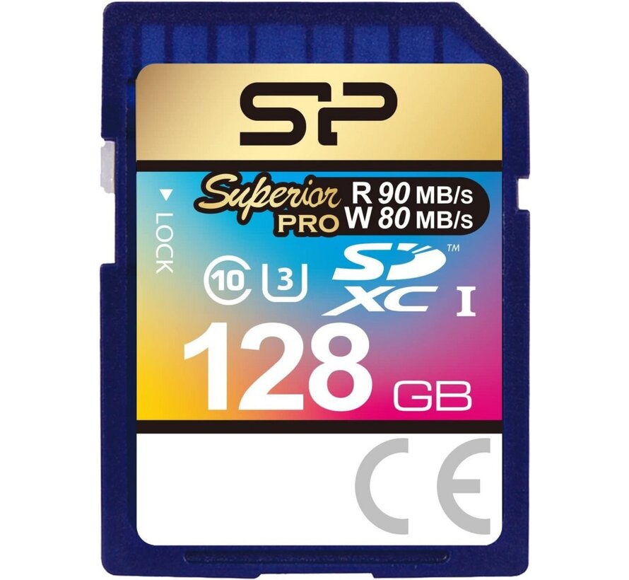 SD  Superior Pro 128GB SD UHS-I Klasse 10
