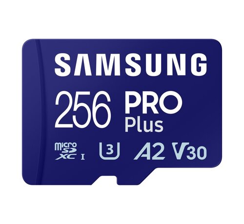 Samsung PRO Plus | MicroSDXC | 256GB | Class 10 | UHS-I U3