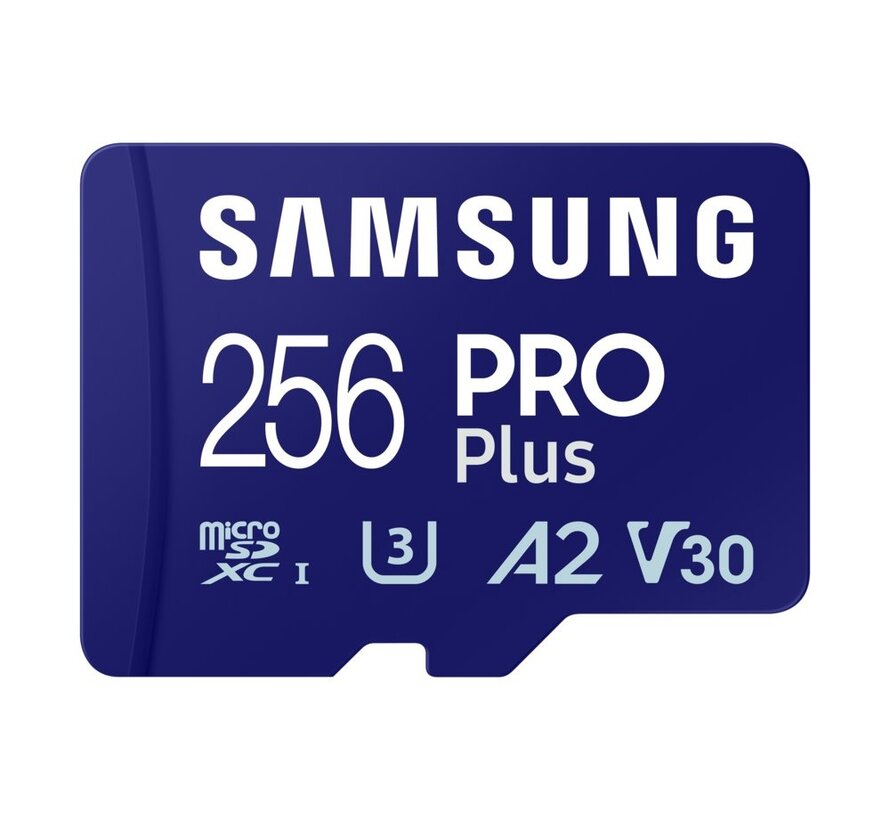 PRO Plus | MicroSDXC | 256GB | Class 10 | UHS-I U3