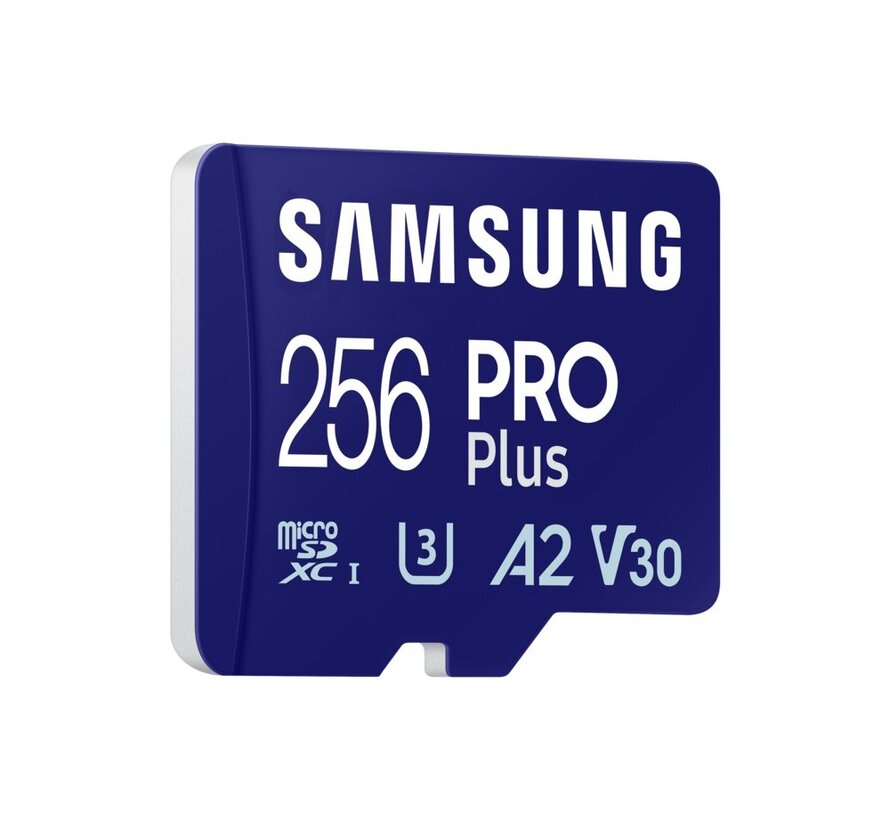 PRO Plus | MicroSDXC | 256GB | Class 10 | UHS-I U3