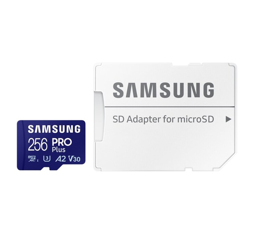 PRO Plus | MicroSDXC | 256GB | Class 10 | UHS-I U3