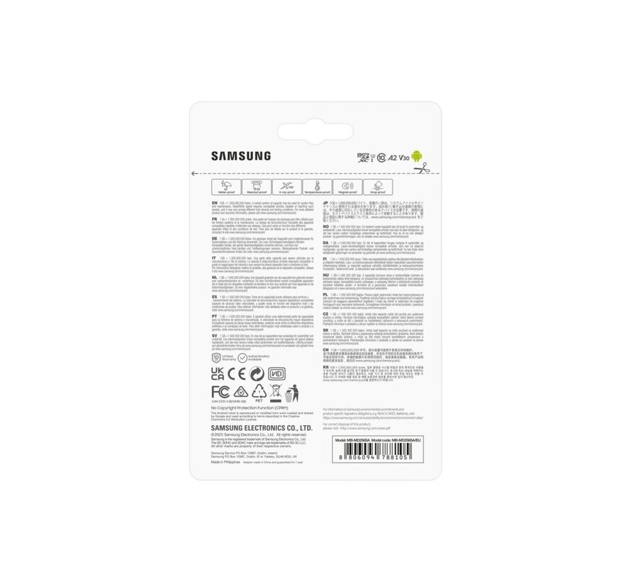 PRO Plus | MicroSDXC | 256GB | Class 10 | UHS-I U3