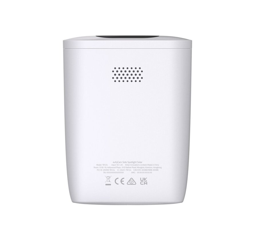 Eufy SoloCam S40 Beveiligingscamera | 2048 x 1080 Pixels | Geschikt voor Binnen- en Buitengebruik | Muurmontage