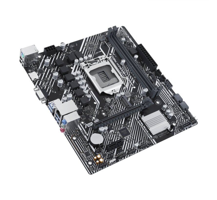 ASUS PRIME H510M-K R2.0 | Socket LGA 1200 | Intel H470 | 4xDDR4 | Micro-ATX | Moederbord