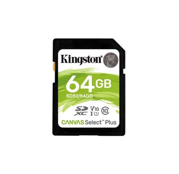 Kingston Technology Canvas Select Plus 64 GB SDXC UHS-I Klasse 10