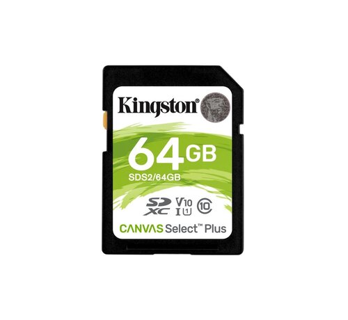 Kingston Technology Canvas Select Plus 64 GB SDXC UHS-I Klasse 10