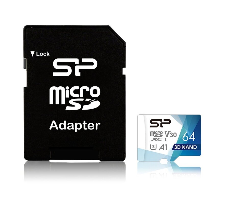 Superior Pro | MicroSDXC | 64GB | Class 10 | UHS-III U3