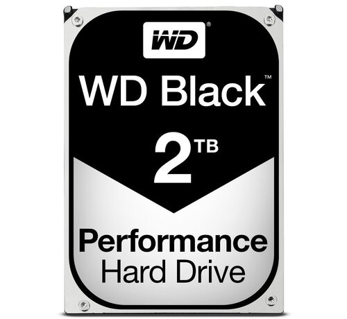 Western Digital Black Performance HDD 3.5" | 2TB SATA III | 7200RPM