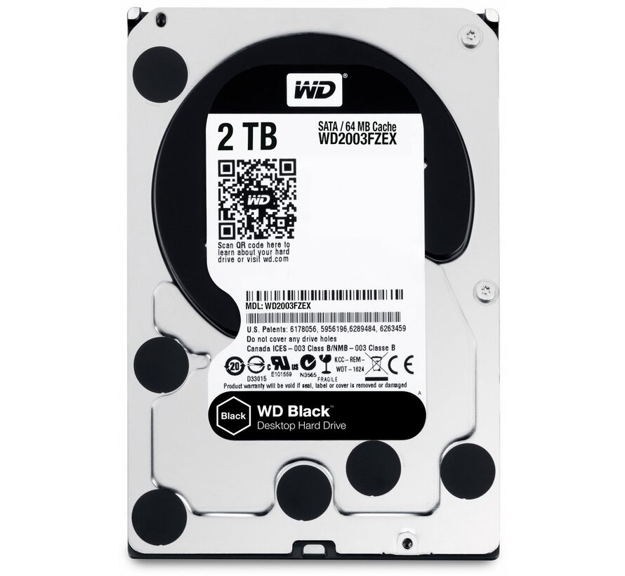 Black Performance HDD 3.5" | 2TB SATA III | 7200RPM