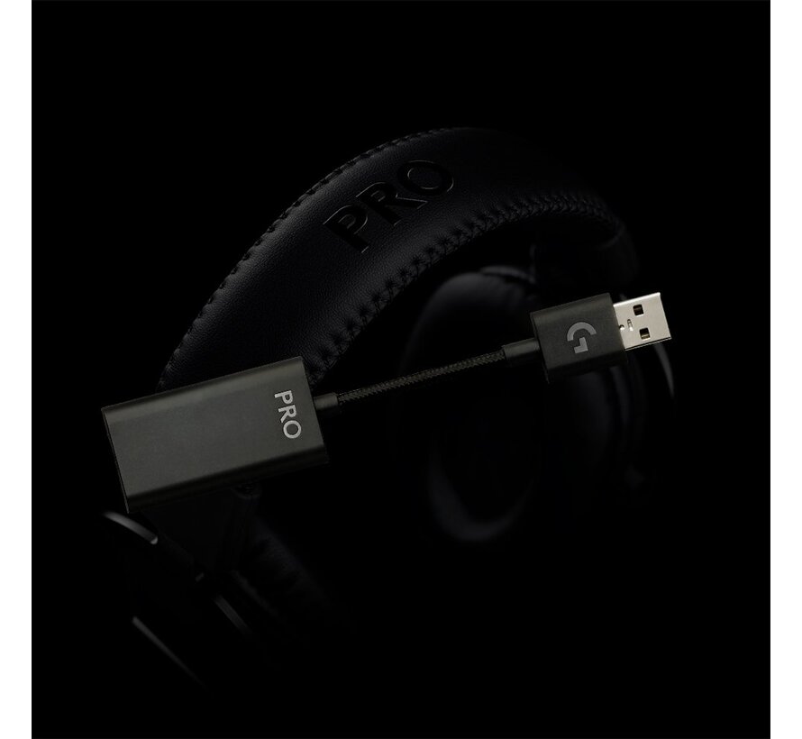 G Pro X | Bedrade Over-ear Gaming Headset | USB-A & 3.5mm | Zwart