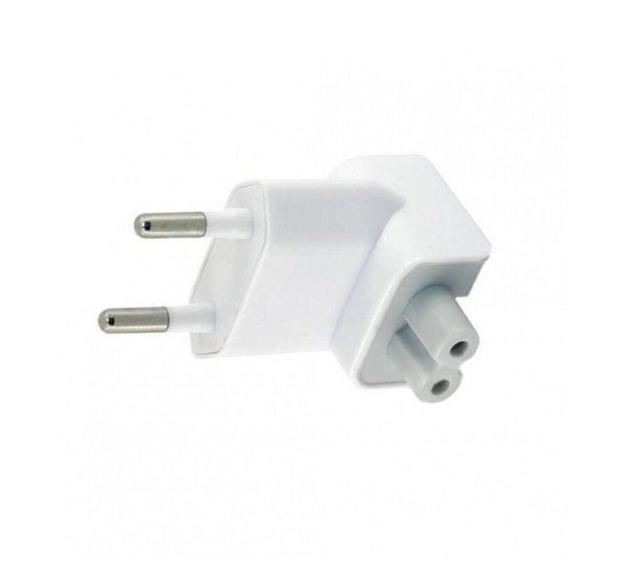 Apple duckhead / Powerplug EU voor Apple Iphone Ipad Macbook Wit