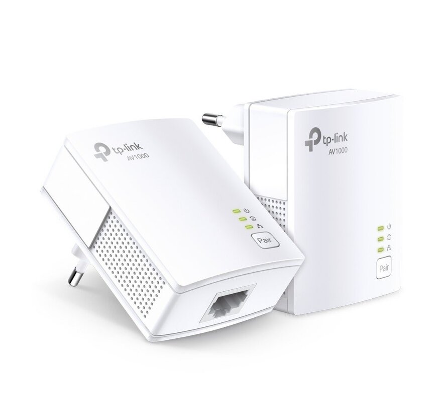 AV1000 | Powerline Adapter Set | 1000 Mbps | Gigabit Ethernet | Starter Kit