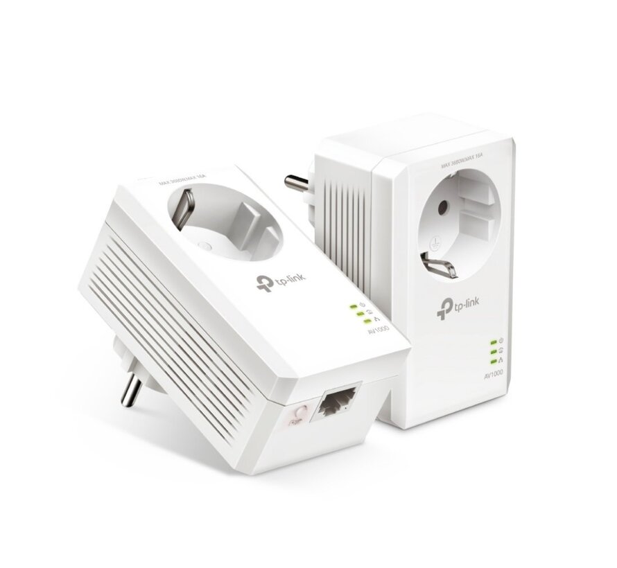 AV1000 | Powerline Adapter Set | 1000 Mbps | Gigabit Ethernet | Starter Kit