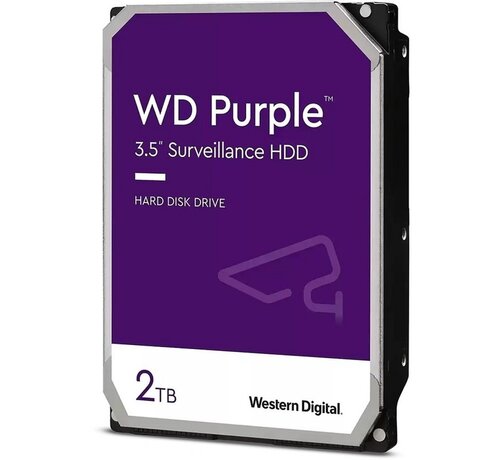 Western Digital Purple WD23PURZ interne harde schijf 3.5" 2 TB SATA