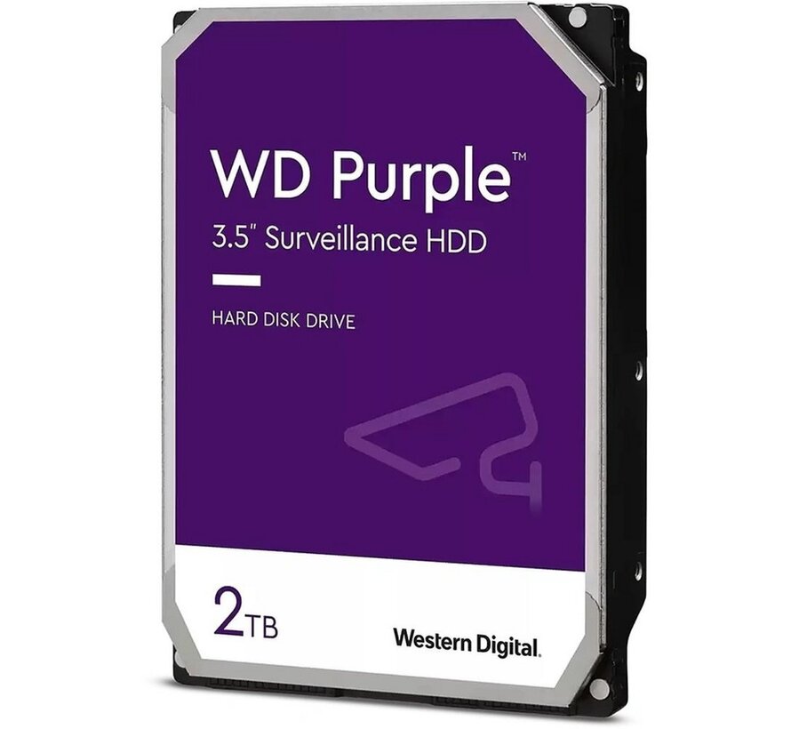 Purple WD23PURZ interne harde schijf 3.5" 2 TB SATA