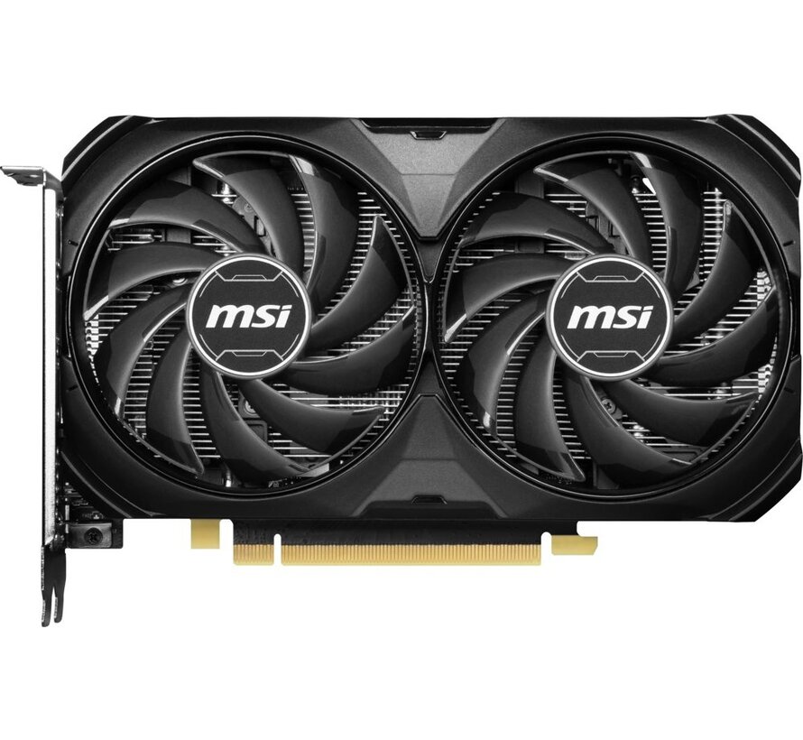GeForce RTX 4060 Ti VENTUS 2X BLACK OC | 8GB GDDR6 VRAM | Videokaart | GPU | Nvidia