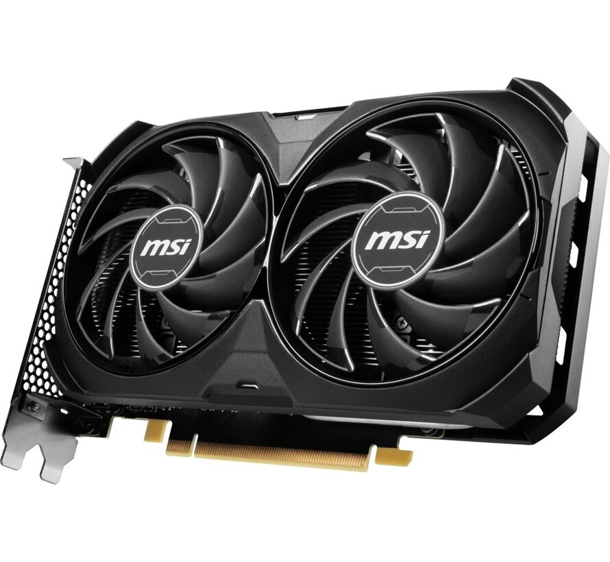 GeForce RTX 4060 Ti VENTUS 2X BLACK OC | 8GB GDDR6 VRAM | Videokaart | GPU | Nvidia