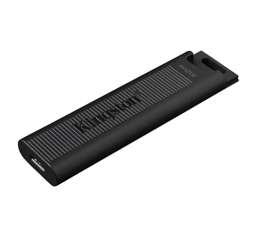 DataTraveler Max | 512GB USB-C 3.2 Flash Drive | Zwart