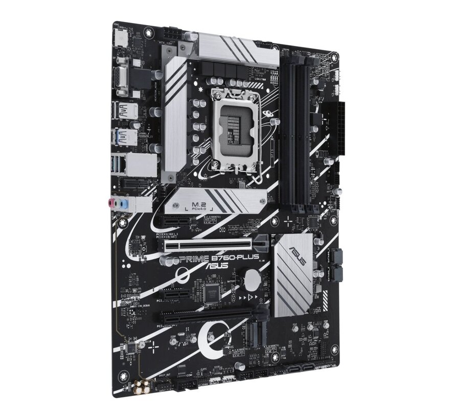 ASUS PRIME B760-PLUS | Socket LGA 1700 | Intel B760 | 4xDDR5 | ATX | Moederbord
