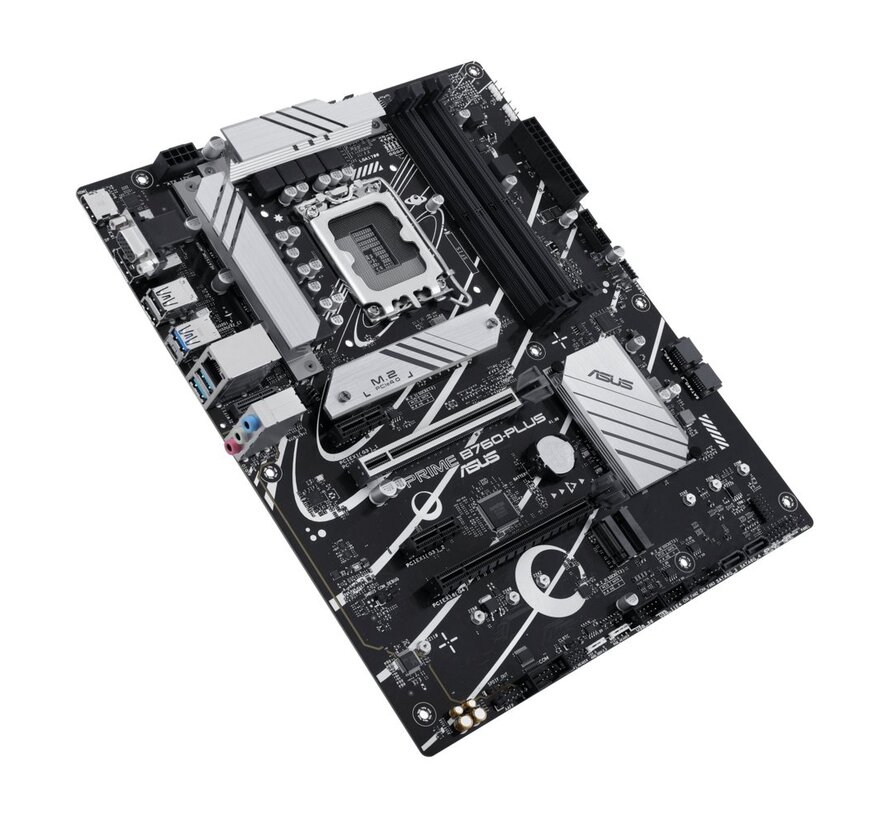 ASUS PRIME B760-PLUS | Socket LGA 1700 | Intel B760 | 4xDDR5 | ATX | Moederbord