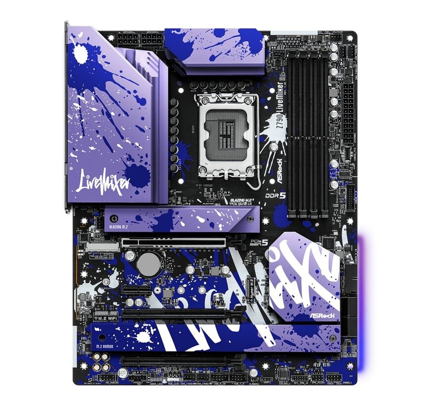 Z790 LiveMixer | Socket LGA 1700 | Intel Z790 | 4xDDR5 | ATX | Moederbord