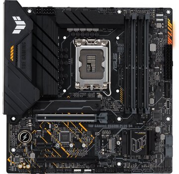 Asus ASUS TUF GAMING B760M-PLUS D4 | Socket LGA 1700 | Intel B760 | 4xDDR4 | Micro-ATX | Moederbord